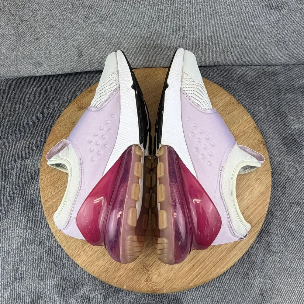 Nike Air Max 270 Shoes Boys Kids Size 7 Purple Athletic Sneakers CI1108-003